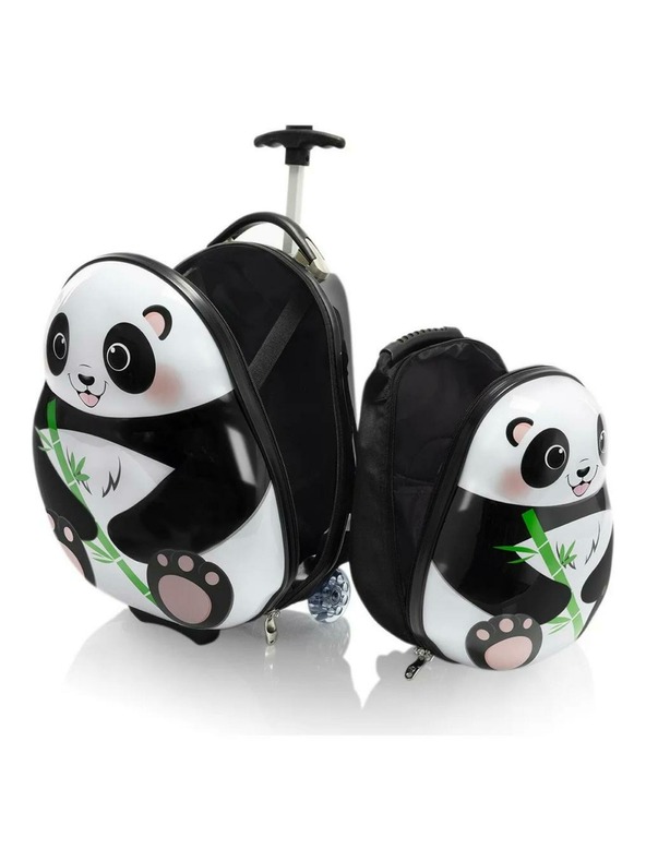 Heys Detský kufor Heys Travel Tots Panda – set batohu a kufra