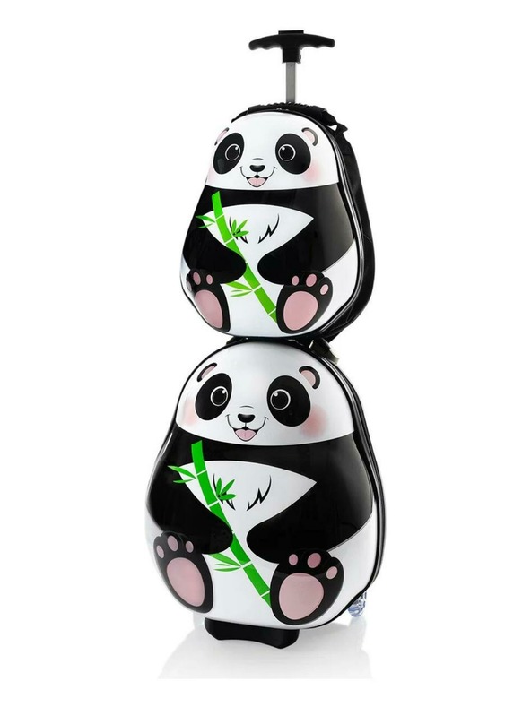 Heys Detský kufor Heys Travel Tots Panda – set batohu a kufra