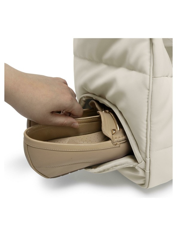 Heys Taška Heys Puffer Duffel Off White