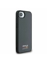 Oracle Red Bull Racing Red Bull Karbónový Lesklý Logo MagSafe Zadný Kryt pre iPhone 16e Black
