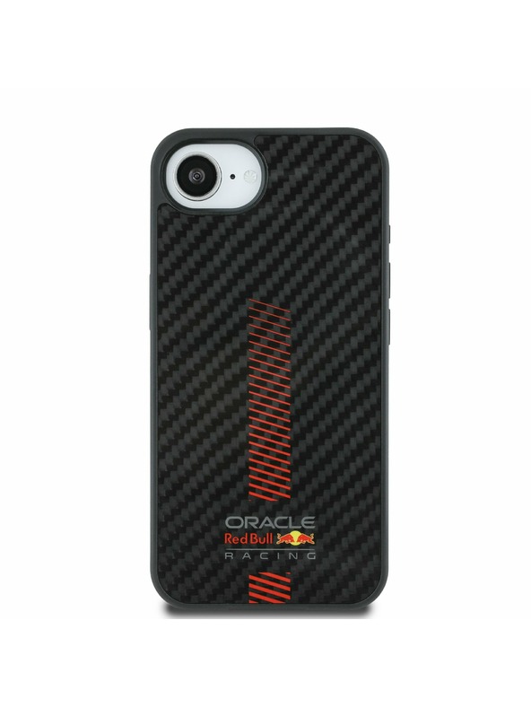 Oracle Red Bull Racing Red Bull Karbónový Powebar MagSafe Zadný Kryt pre iPhone 16e Black