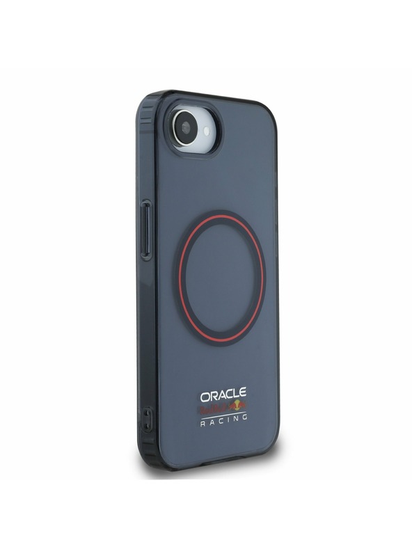 Oracle Red Bull Racing Red Bull PC/TPU Červený Prsteň MagSafe Zadný Kryt pre iPhone 16e Navy