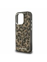 Karl Lagerfeld Karl Lagerfeld IML Leopard MagSafe Zadný Kryt pre iPhone 16 Pro Max Brown