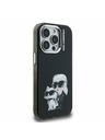 Karl Lagerfeld Karl Lagerfeld IML Aquarelle Karl and Choupette Zadný Kryt pre iPhone 15 Pro Max Black