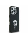 Karl Lagerfeld Karl Lagerfeld IML Aquarelle Karl Zadný Kryt pre iPhone 16 Pro Black