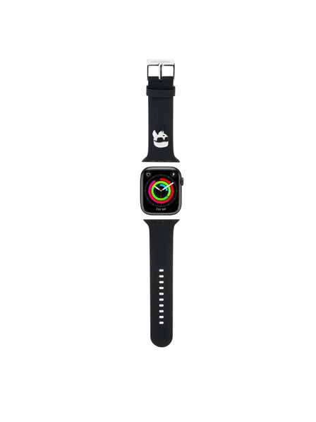 Karl Lagerfeld Karl Lagerfeld Karl Head NFT Remienok pre Apple Watch 42/44/45/46/49 Black