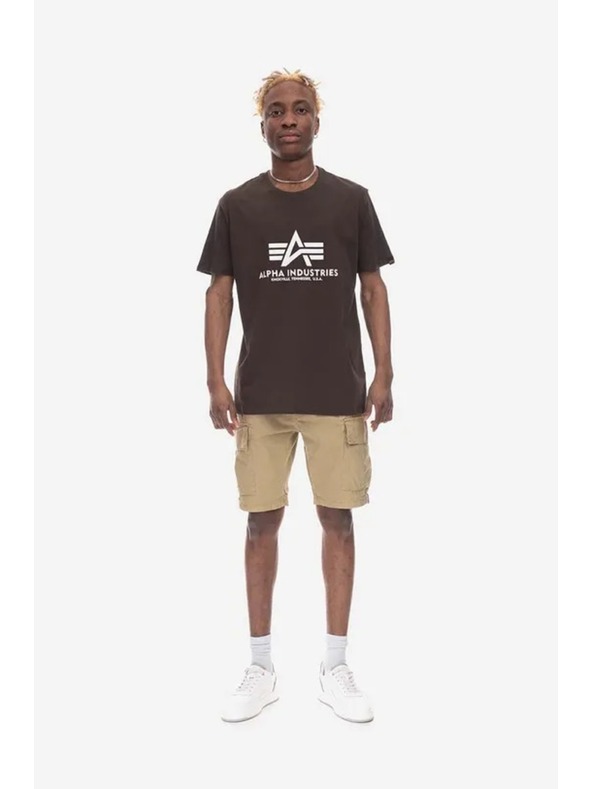 Alpha Industries Pánske béžové šortky Ripstop Jogger Short Alpha Industries