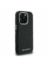 Karl Lagerfeld Karl Lagerfeld Grained PU Repeated Logo MagSafe Zadný Kryt pre iPhone 16 Pro Black