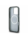Karl Lagerfeld Karl Lagerfeld IML K&CH Heads Repeated Logo MagSafe Zadný Kryt pre iPhone 16 Pro Max Black