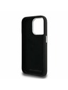 Karl Lagerfeld Karl Lagerfeld Grained PU K&CH Heads Zadný Kryt pre iPhone 15 Pro Max Black