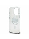 Karl Lagerfeld Karl Lagerfeld IML Trblietavý Karl a Choupette Náčrt MagSafe Zadný kryt pre iPhone 15 Pro Priehľadný