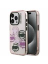 Karl Lagerfeld Karl Lagerfeld IML Multi K&CH Hlavy Zadný kryt pre iPhone 15 Pro Max Ružový