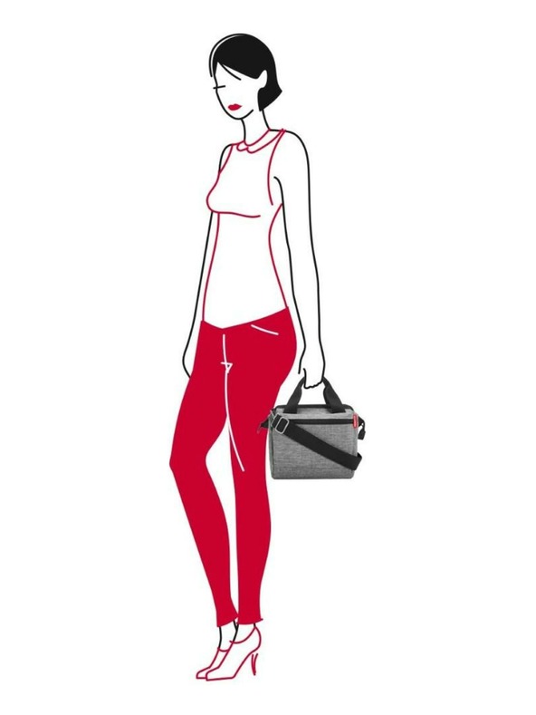 Reisenthel Kabelka Reisenthel Allrounder Cross Twist Strieborná