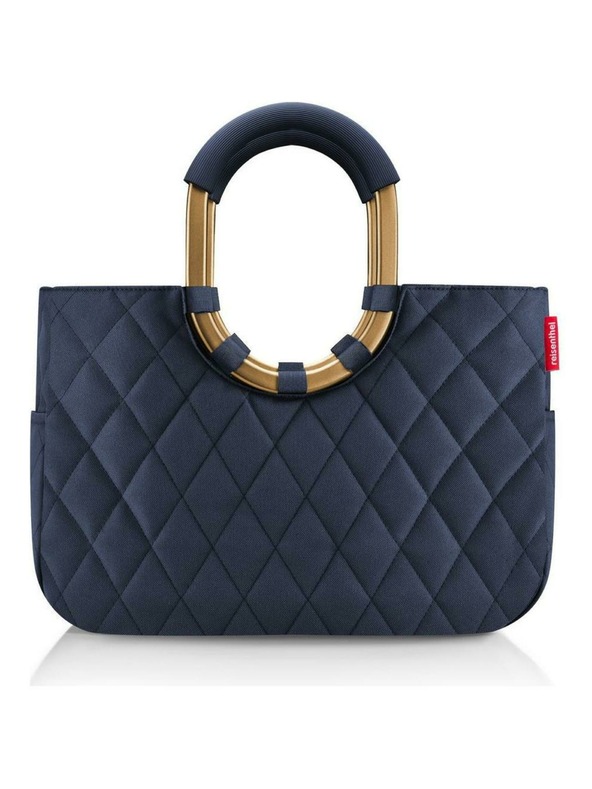 Reisenthel Kabelka Reisenthel Loopshopper M Frame Kosoštvorcový Polnočná zlatá