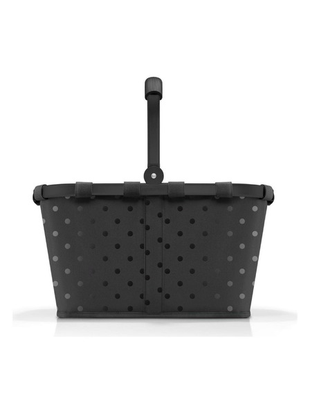 Reisenthel Taška Reisenthel Carrybag Frame Lesklé bodky čierna