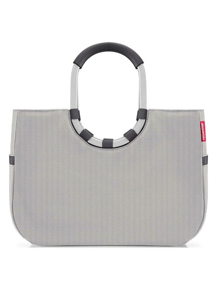 Reisenthel Taška Reisenthel Loopshopper L Herringbone Grey