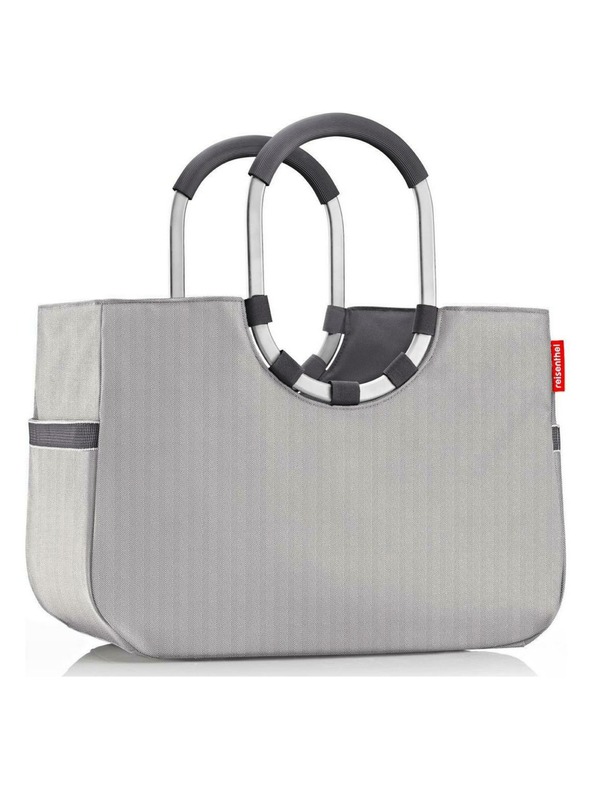 Reisenthel Taška Reisenthel Loopshopper L Herringbone Grey