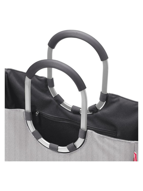 Reisenthel Taška Reisenthel Loopshopper L Herringbone Grey