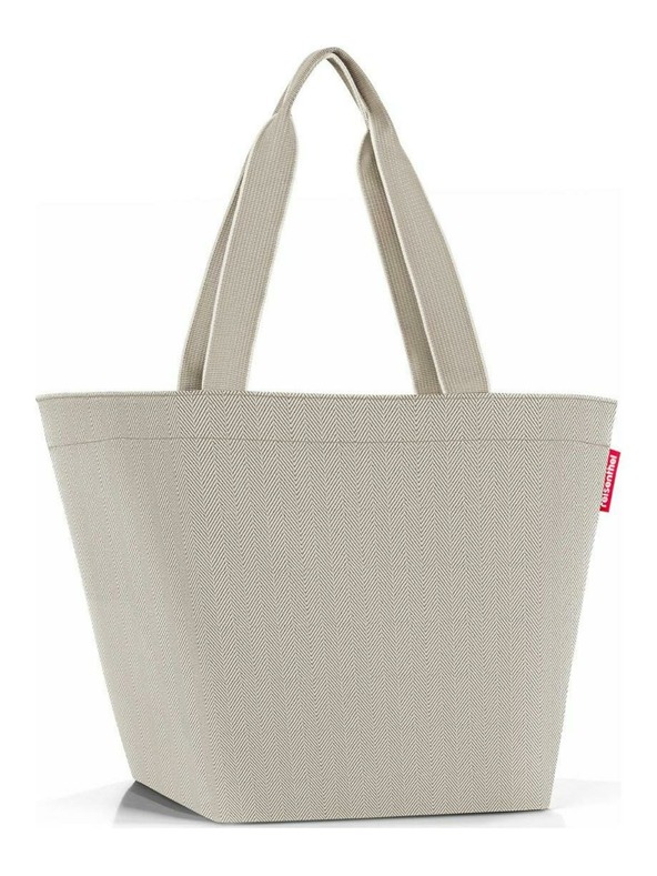Reisenthel Kabelka Reisenthel Shopper M Herringbone Sand