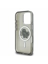 Karl Lagerfeld Karl Lagerfeld IML Glitter Karl and Choupette Sketch MagSafe zadný kryt pre iPhone 16 Pro čierny