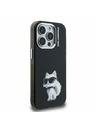 Karl Lagerfeld Karl Lagerfeld IML Aquarelle Choupette zadný kryt pre iPhone 15 Pro čierny