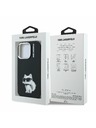 Karl Lagerfeld Karl Lagerfeld IML Aquarelle Choupette zadný kryt pre iPhone 15 Pro čierny