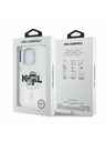 Karl Lagerfeld Karl Lagerfeld IML Glitter Karl and Choupette Sketch MagSafe zadný kryt pre iPhone 16 Pro Max transparentný