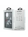 Karl Lagerfeld Karl Lagerfeld Liquid Glitter Scattered Choupette zadný kryt pre iPhone 16 čierny