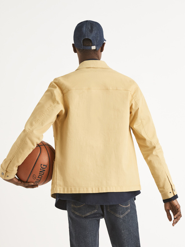 Celio Béžová bunda Celio Tumultcot