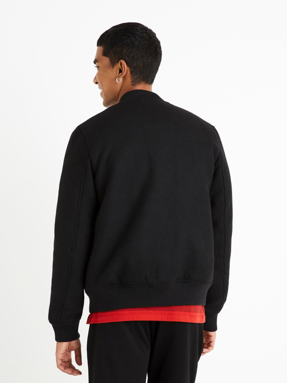 Celio Čierna pánska bombera Celio Cubeauty