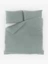 Kvalitex Francúzske mušelínové posteľné obliečky 220x200, 70x90cm svetlozelené Kvalitex