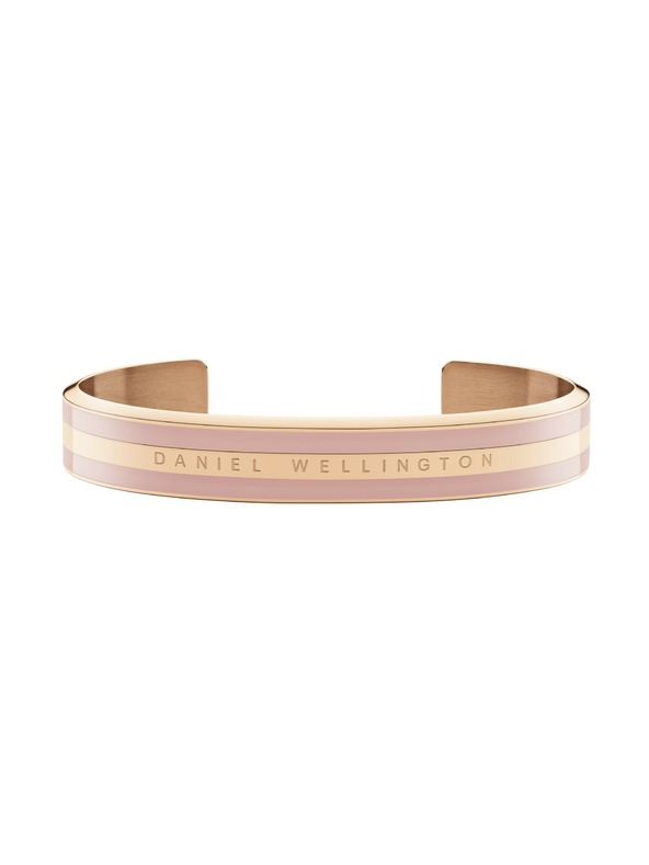 Daniel Wellington Dámsky pevný oceľový náramok Daniel Wellington Emalie DW00400010