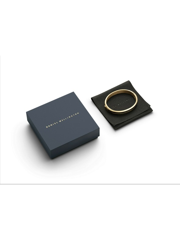 Daniel Wellington Dámsky pevný oceľový náramok Daniel Wellington Emalie Infinite DW00400300