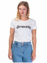 Meatfly Meatfly dámske tričko Ladies MF Logo B - White | Veľkosť