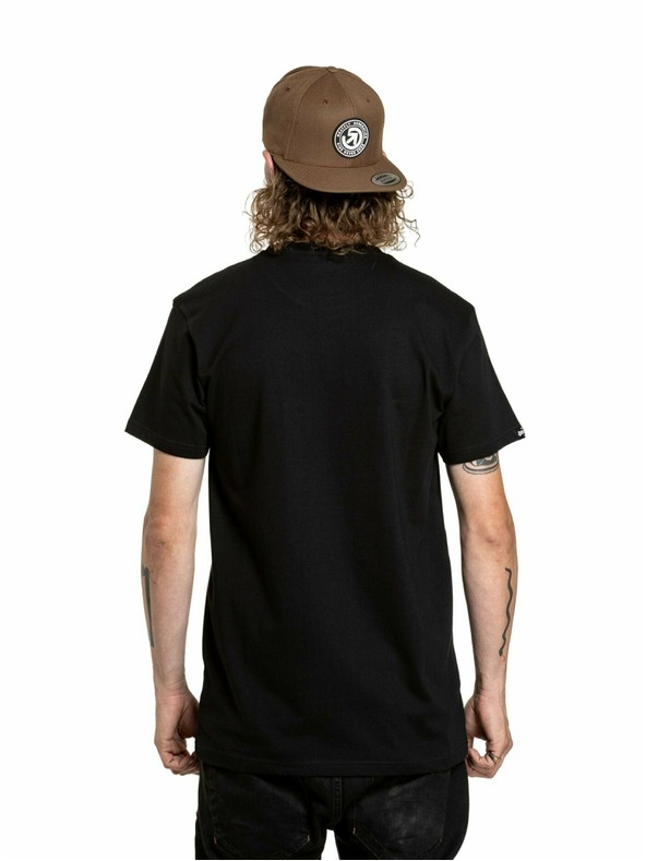 Meatfly Meatfly pánske tričko Joe Sivé/Čierne | Čierna | Veľkosť S | 100% bavlna