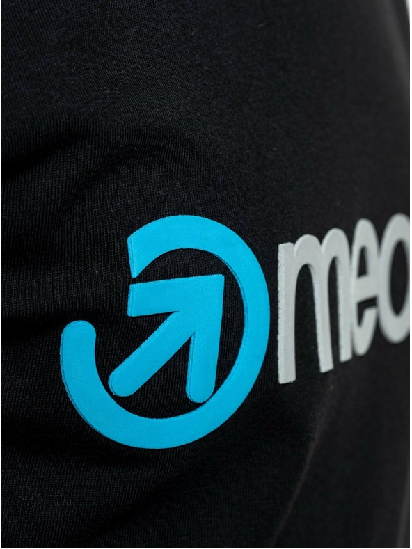 Meatfly Meatfly pánske tričko Joe Sivé/Čierne | Čierna | Veľkosť S | 100% bavlna