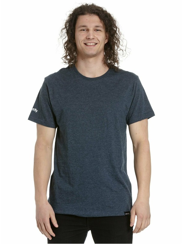 Meatfly Meatfly balenie pánských tričiek Basic Multipack Charcoal Heather/Olive/Navy Heather | Sivá | Veľkosť