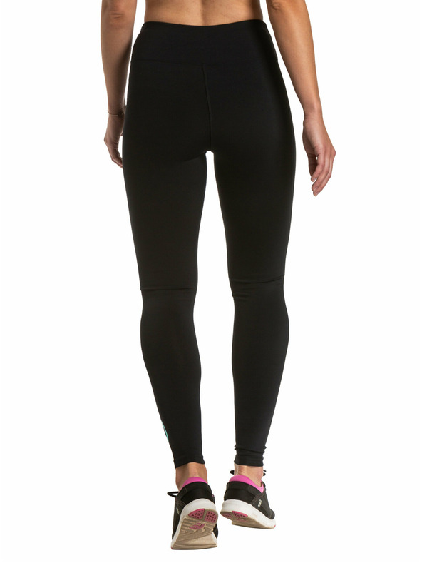 Meatfly Meatfly dámske legíny Arabel Mint Logo | Čierna | Veľkosť