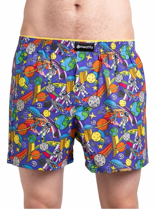 Meatfly Meatfly pánske boxerky Agostino Cosmo Gift Pack | Modrá | Veľkosť