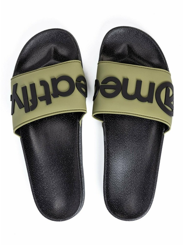 Meatfly Meatfly pánske šľapky Hudson 3D Olive | Zelená | Veľkosť