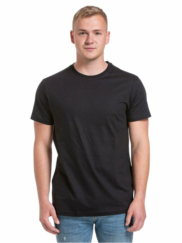 Meatfly Meatfly balenie pánských tričiek Basic Multipack Black/Charcoal Heather/White | Čierna | Veľkosť