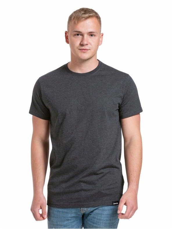 Meatfly Meatfly balenie pánských tričiek Basic Multipack Black/Charcoal Heather/White | Čierna | Veľkosť
