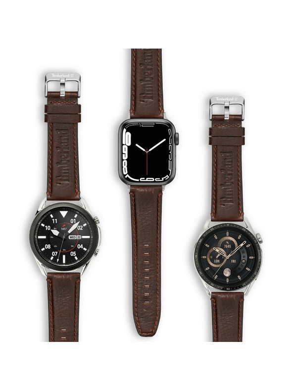 Timberland Timberland Barnesbrook kožený remienok univerzálny pre inteligentné 42/44/45/49mm aj klasické analógové hodinky TDOUL0000706