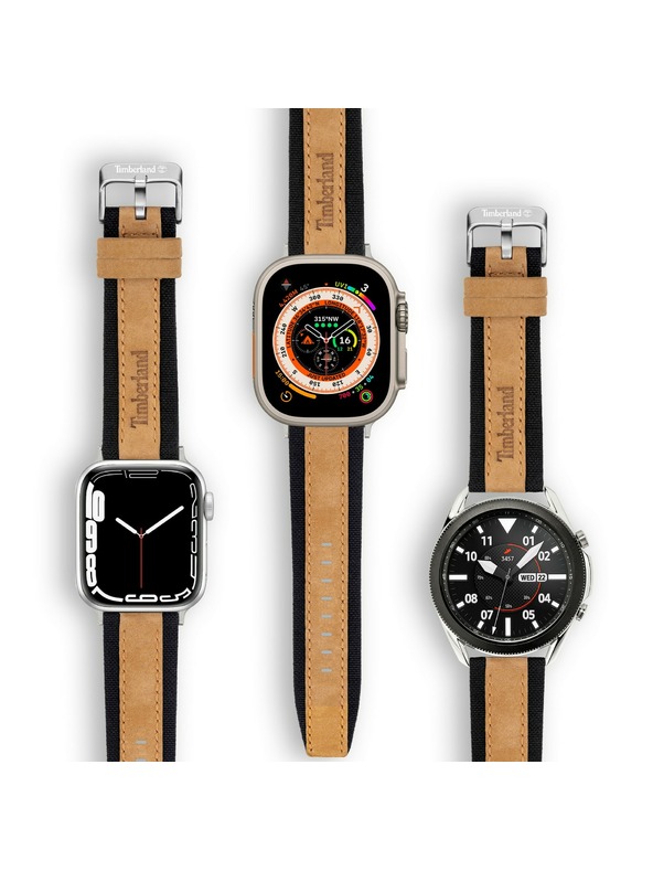 Timberland Timberland Arnett kožený remienok univerzálny pre inteligentné 42/44/45/49mm aj klasické analógové hodinky TDOUS0001704