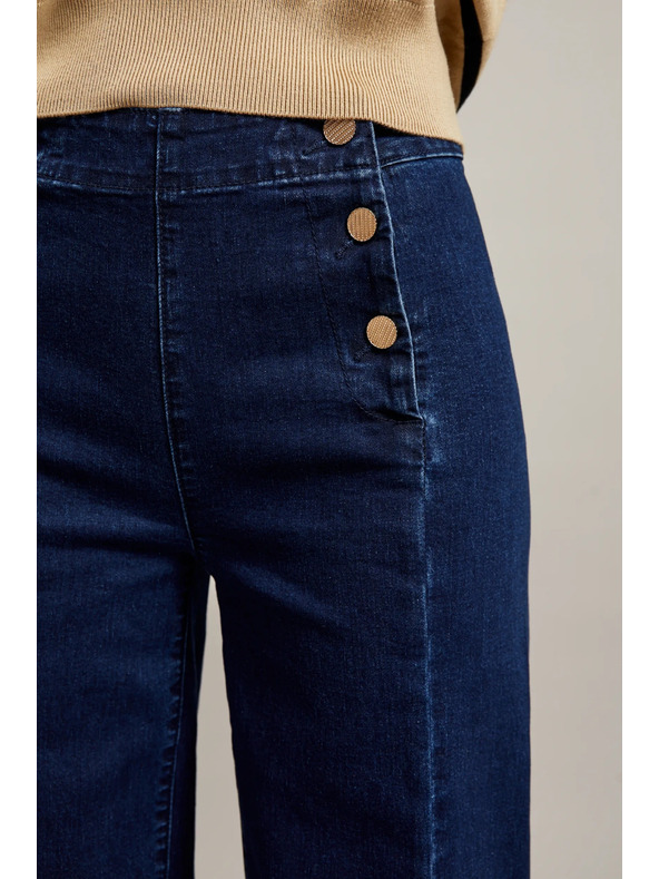 Moodo Dámske džínsy Tmavo modré