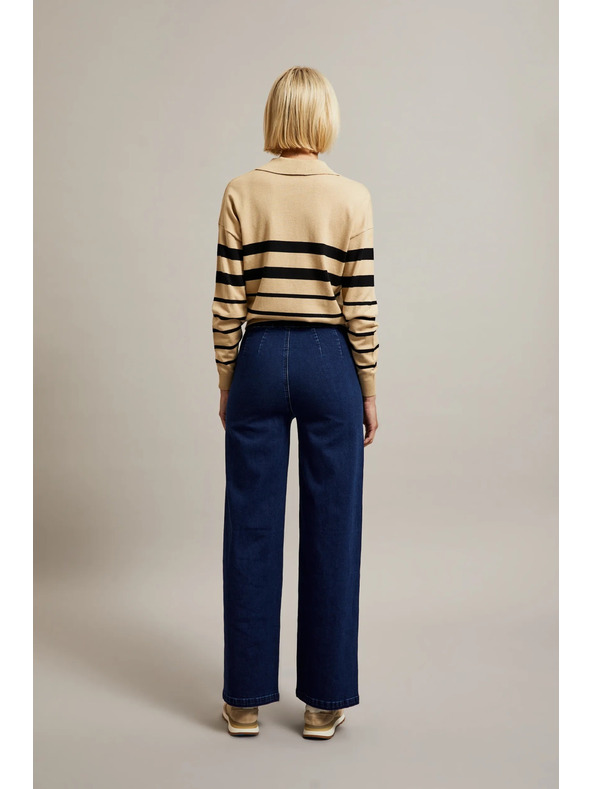 Moodo Dámske džínsy Tmavo modré