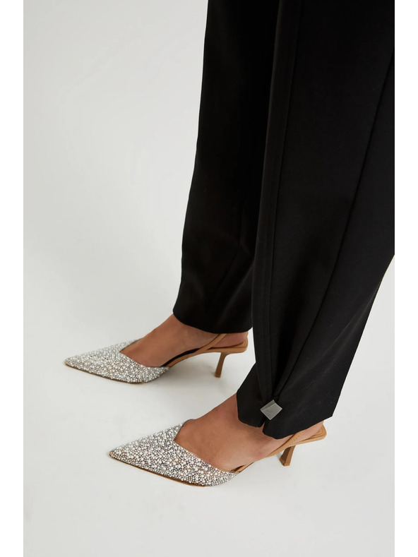 Moodo Dámske nohavice čierne