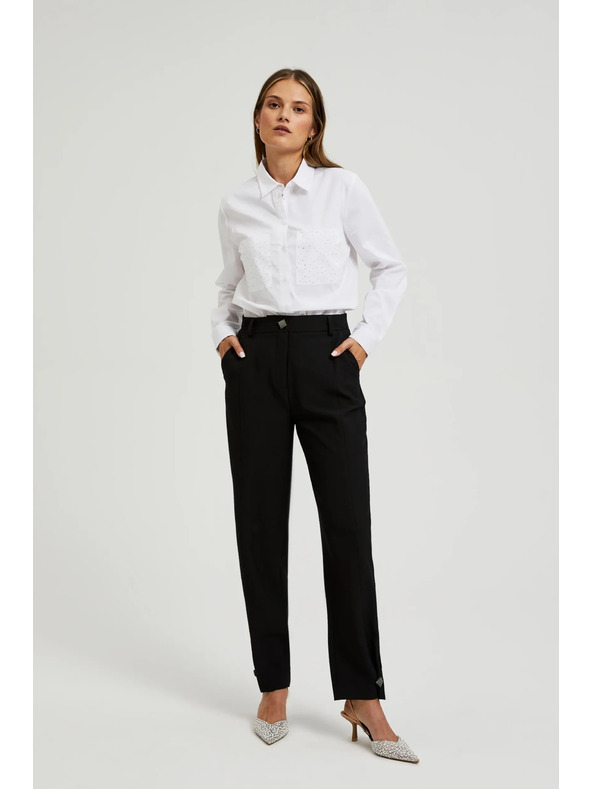 Moodo Dámske nohavice čierne