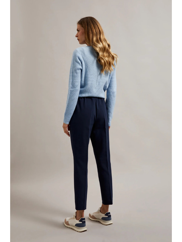 Moodo Dámske nohavice tmavo modré