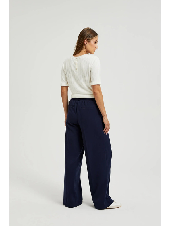 Moodo Dámske nohavice tmavo modrá